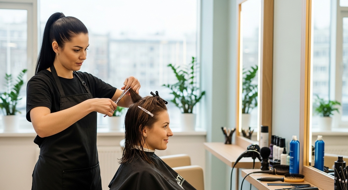 Haircut, Single-Process Color, Dimensional Highlights & Toner Packages