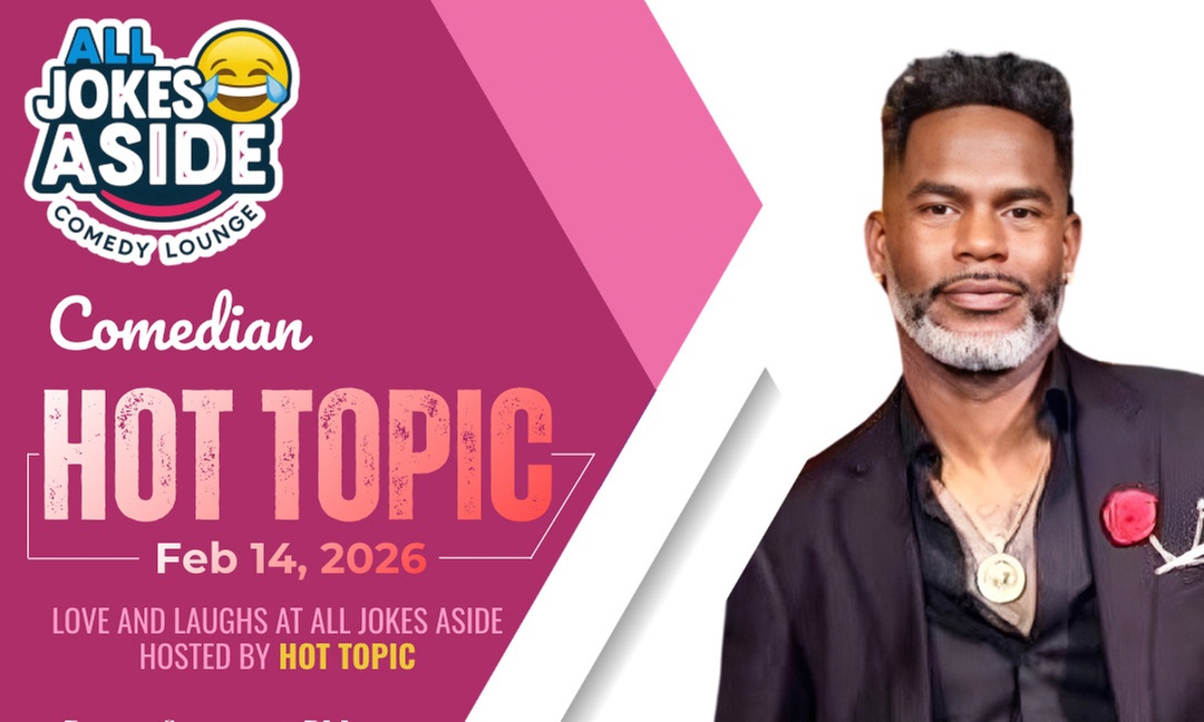 Love and Laughs on February 14 at 7:00 PM