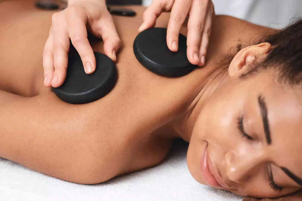 Up to 45% Off on Hot Stone Massage at Amy Beauty Salon