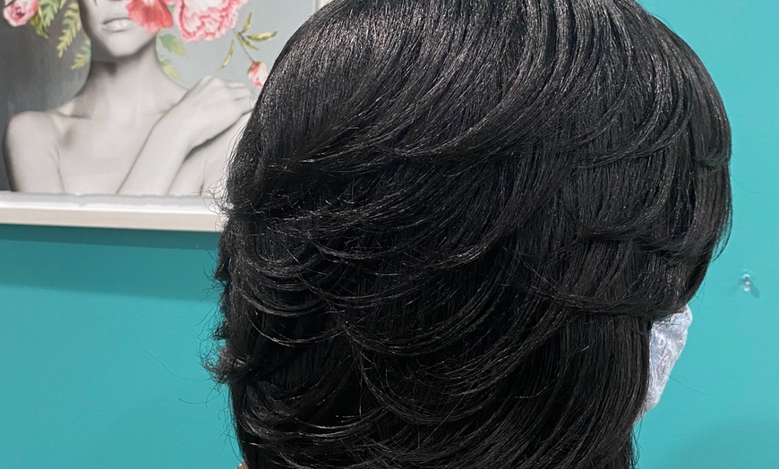Image 9: Hair Transformations & Styling: Straightening, Color, Extensions