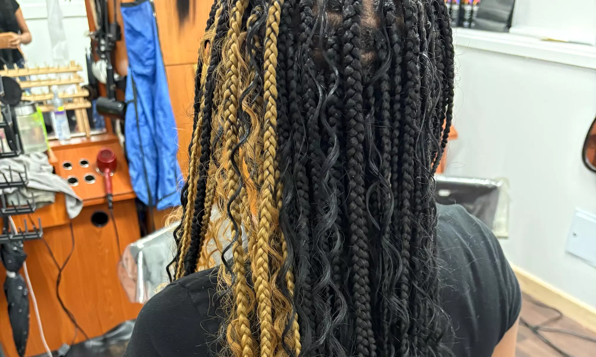 Transform Your Hair with Medium Knotless Braids, or Large Knotless