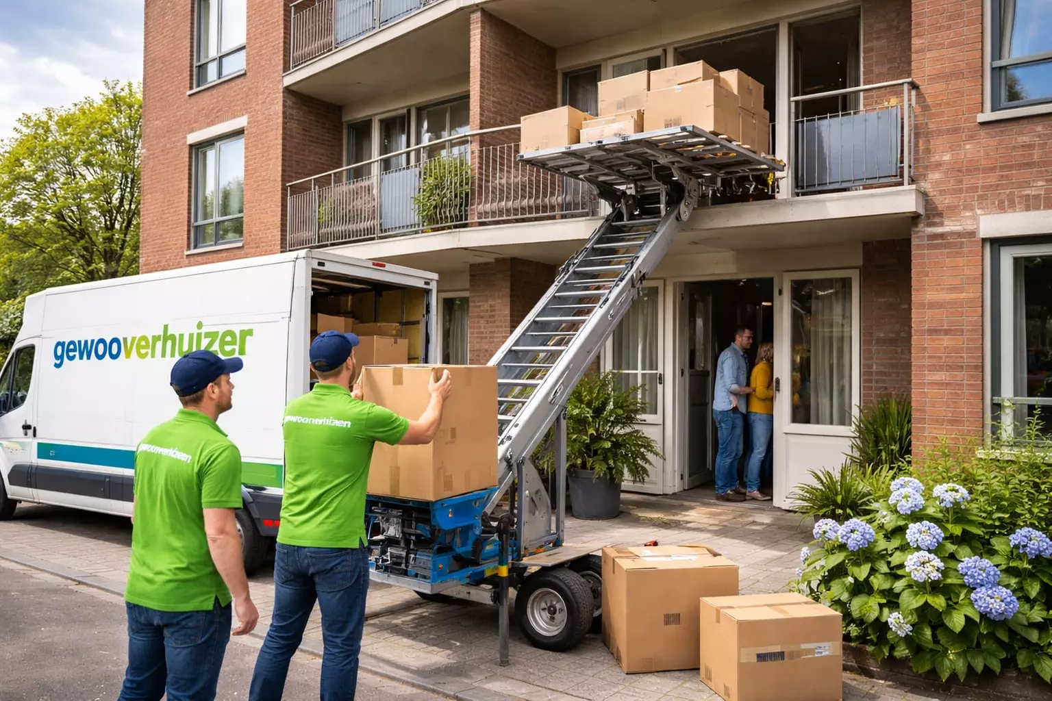 4, 6 of 8 uur verhuizen incl. transport en 2 verhuizers binnen een straal van 100 km - Image 4
