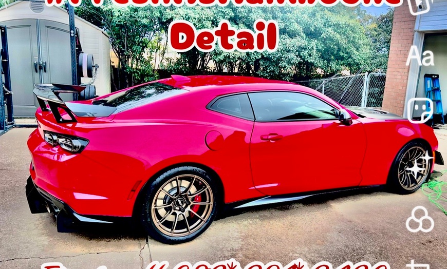 Image 5: Car Detail:Wash, Wax, Interior & Exterior, Carpet & Seat Stain Removal