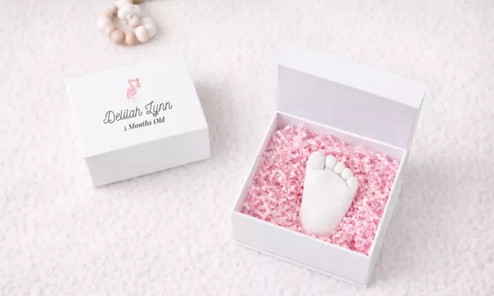 Preserve Baby's Tiny Hands or Feet with a Custom Casting Keepsake
