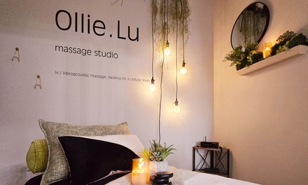 One 60-Minute Custom Vibroacoustic Massage - Ollie.Lu Massage
