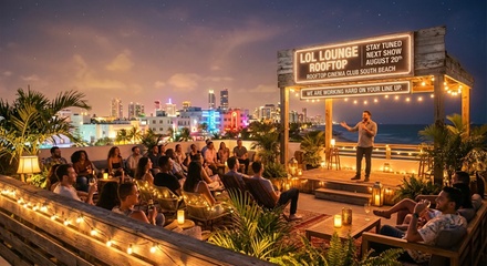 One Ticket - General Admission - August 08 at 8:30 PM - Rooftop Cinema Club - Miami Beach, FL