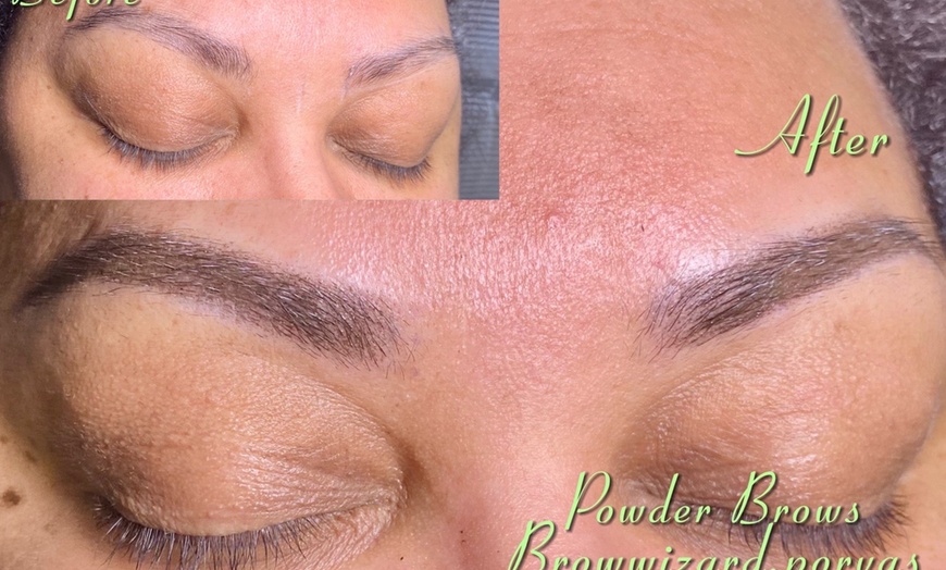 Image 2: Enhance Your Look: One Microblading Session, Powder Brow or Combo Brow