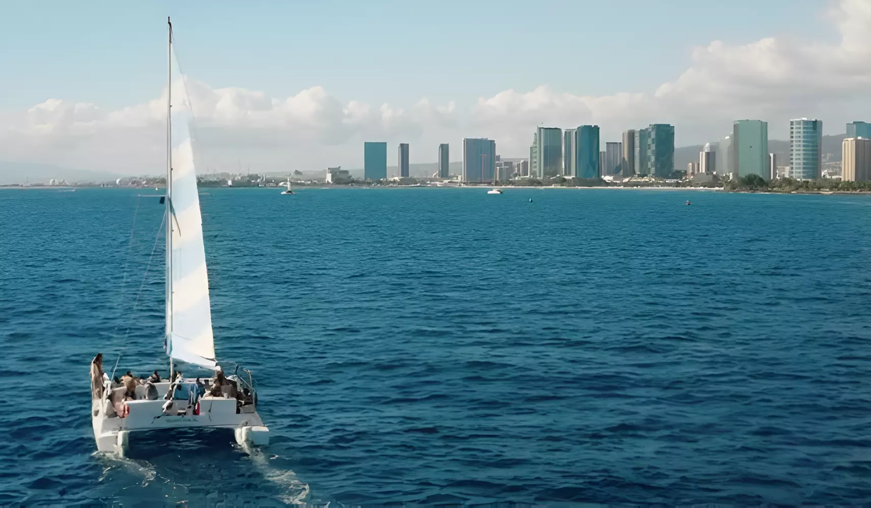 Explore with One Hour Aloha Sail for One, Two or Four  