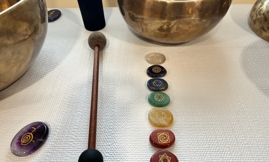 Image 5: Relax with One or Three 60-minute Gongs Bath Healing Private Sessions