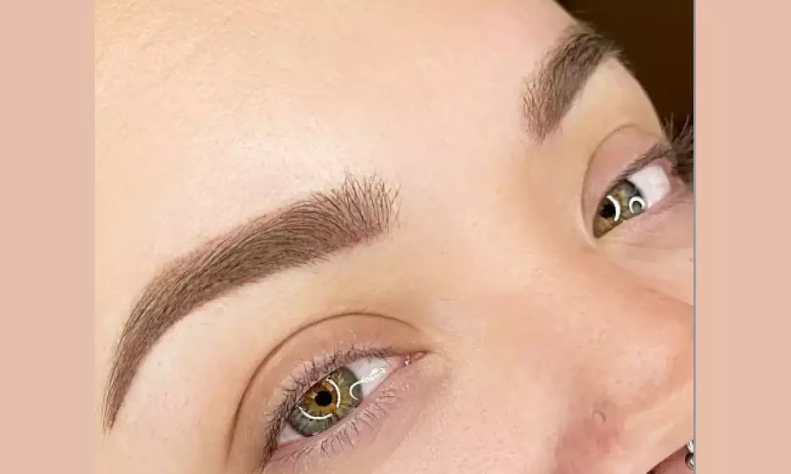 Lip Blush Tattoo or Microblading at Beauty Genesis (Up to 55% Off)