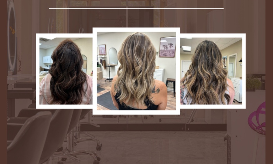 Image 2: Custom Color & Highlights with Haircut & Blowout for a Fresh Look