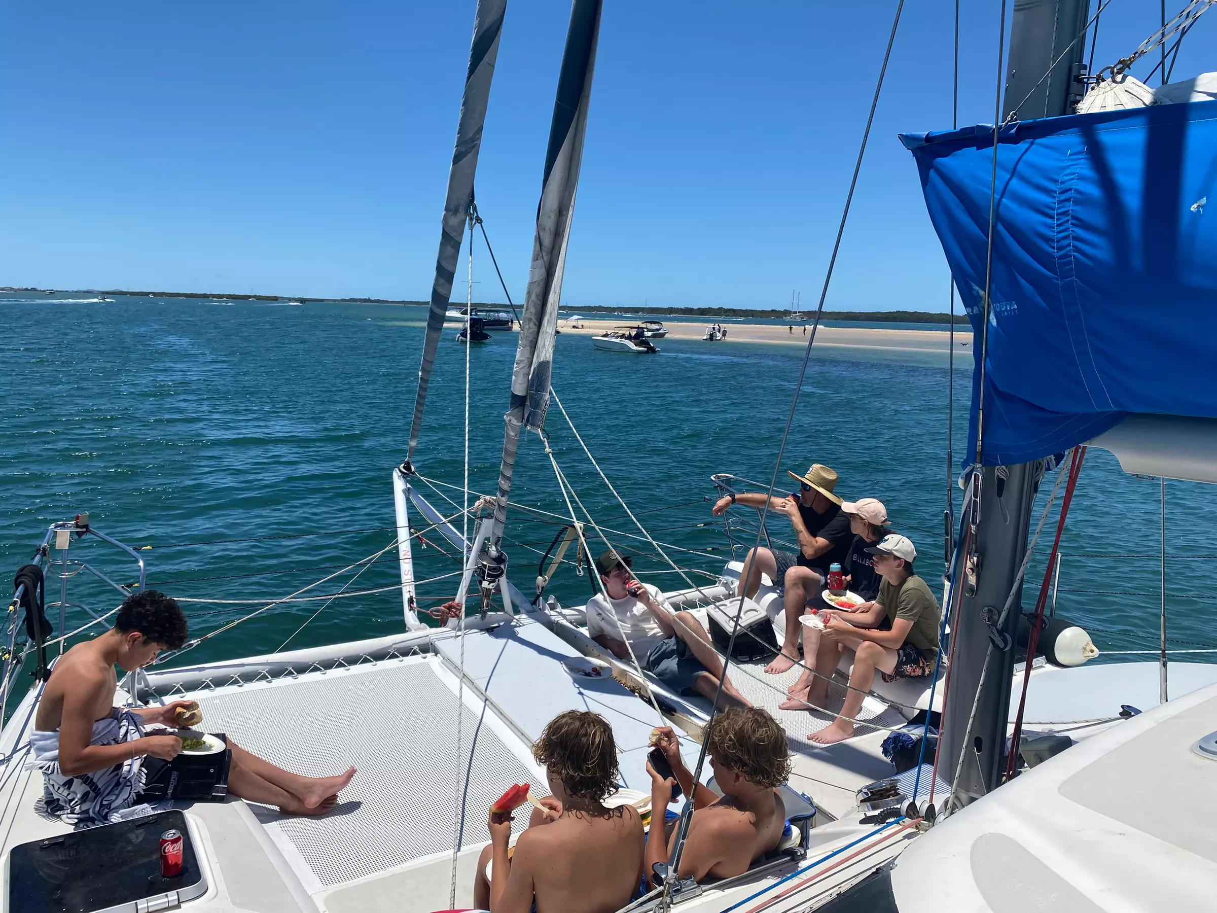 Four-Hour Catamaran Cruise with Lunch for Up to 20 People