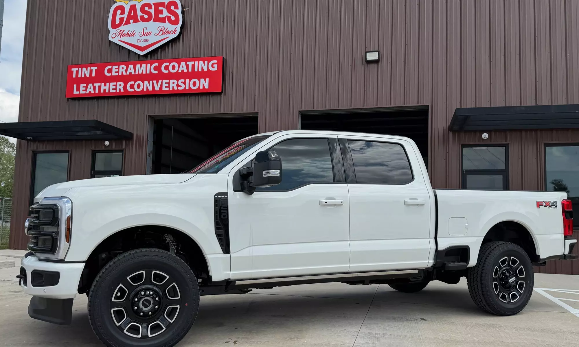 Window tinting for cars, SUVs, and trucks with standard film