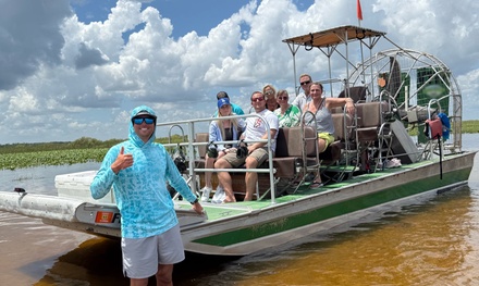 60-Minute Everglades Airboat Tour for 1 Person - Northern Everglades Adventures - Kissimmee