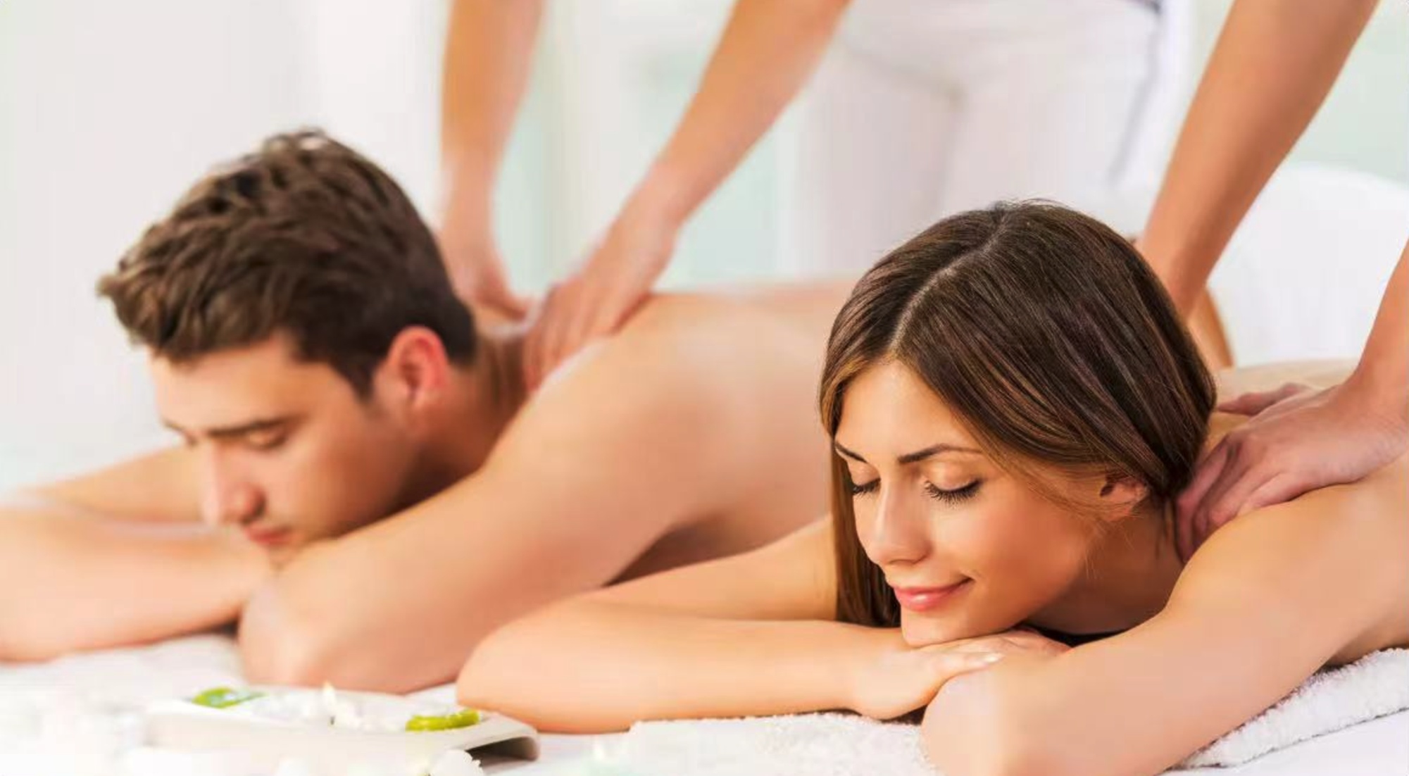 Deluxe Body Massage Single or Couples w/ Hot Stone Treatment