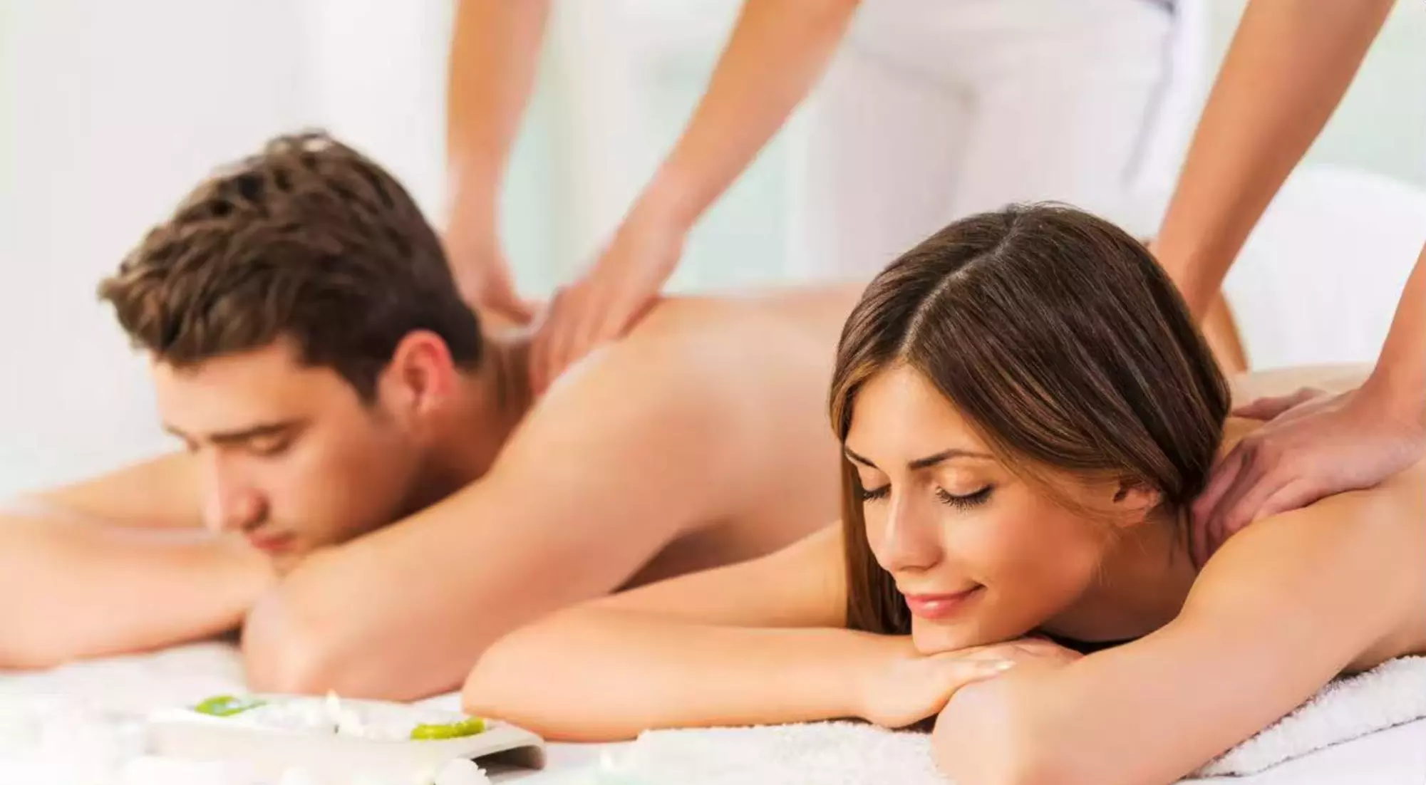 Deluxe Body Massage Single or Couples w/ Hot Stone Treatment