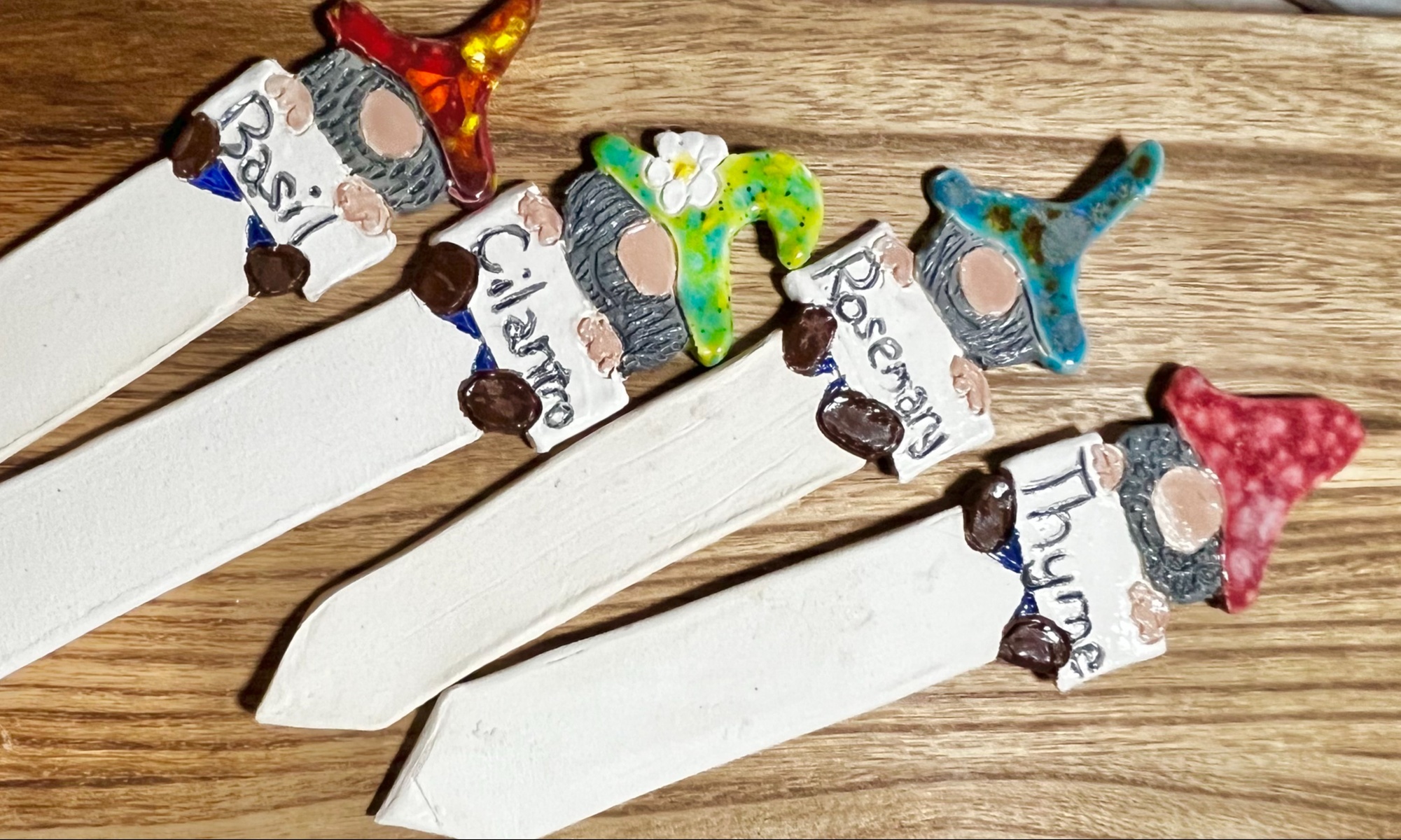 Gnome Pottery Painting