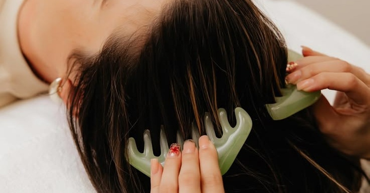 Masaje craneal y capilar con aromaterapia para una persona en Barcelona