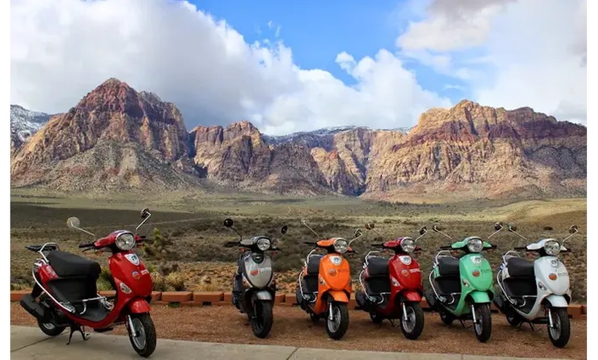 Image 2: Scooter Tour through Red Rock Canyon NCA – Las Vegas