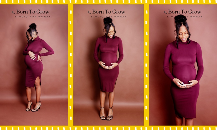 Image 2: Up to 93% Off on Maternity & Newborn Photo Session