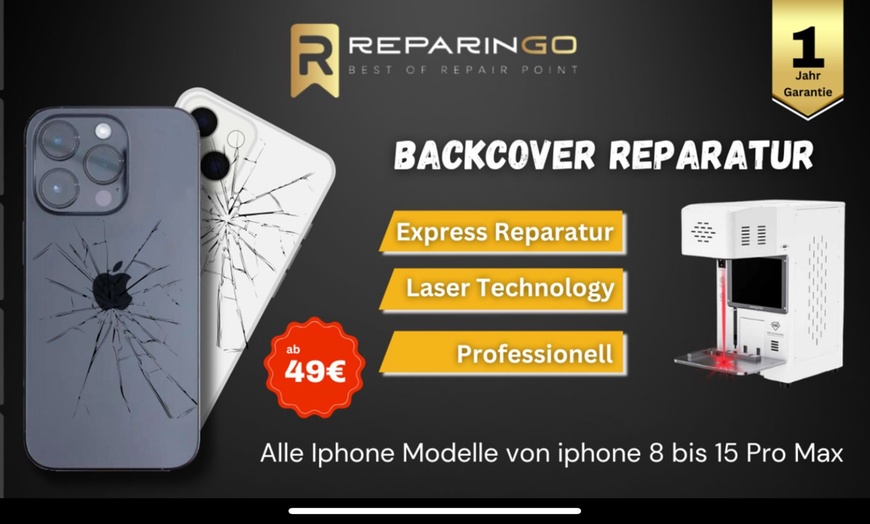 Image 1: Bis zu 38% Rabatt auf den Reparatur von Mobiltelefonen und Smartphones bei Reparingo