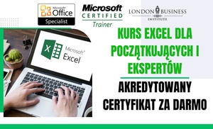 Kurs online Excel oraz bezpłatny akredytowany certyfikat w zestawie