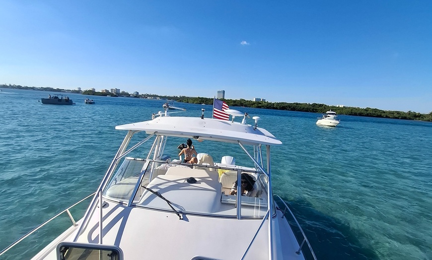 Image 5: Up to 64% Off Private Boat Charter to Miami's Famous Sandbars