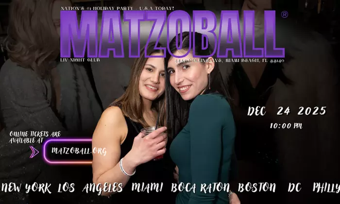 Experience Matzoball with General Admission or Fast Pass Admission