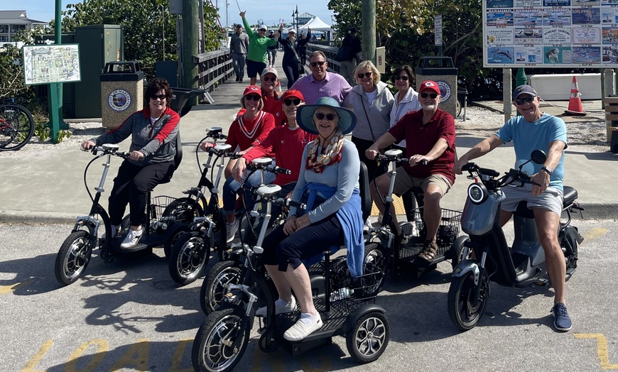 Image 4: 90 Minute Guided Electric Trike Tour of Downtown Naples, Florida! 
