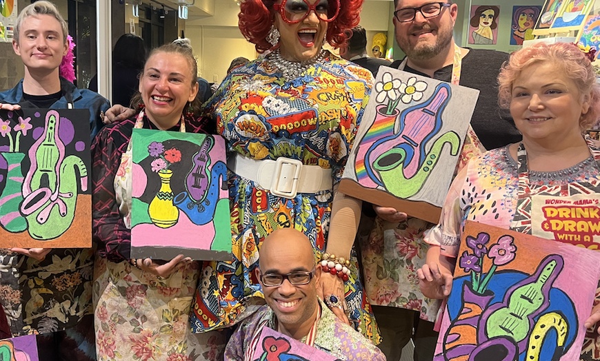 Image 1: Drawing Class for One, Two or Five People 