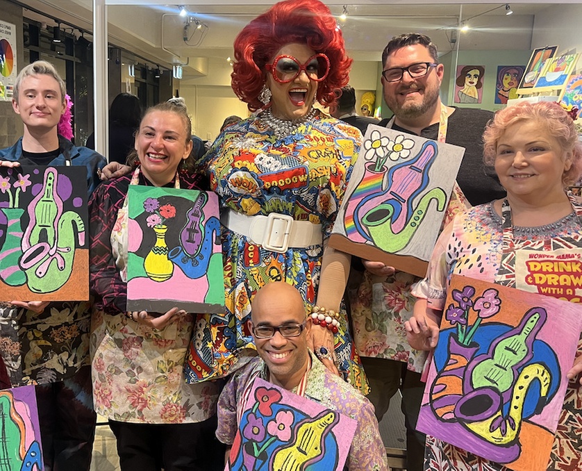 Drawing Class for One, Two or Five People