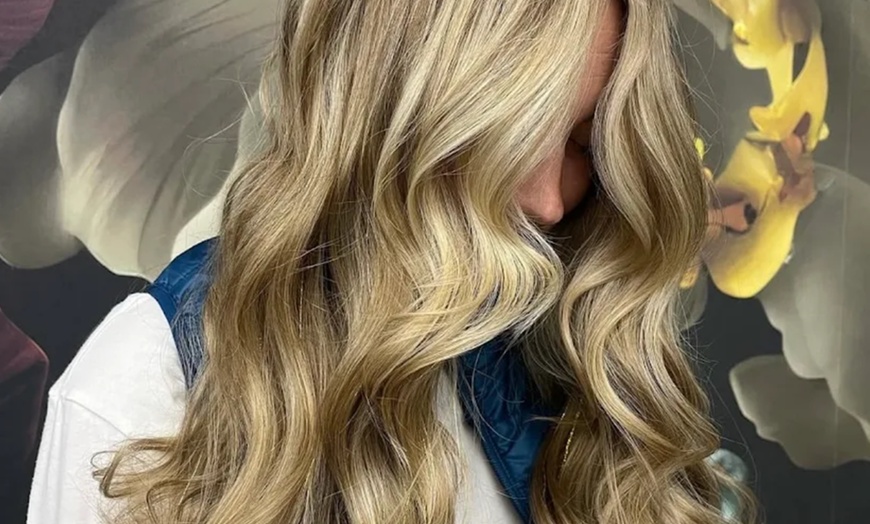 Image 6: Custom Hair Color, Highlights & Balayage with Cut, Condition & Blowdry
