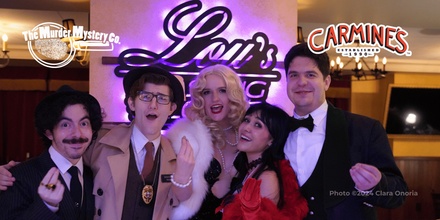 Two Hour Murder Mystery Dinner for One at Carmine's in Times Square - The Murder Mystery Co.