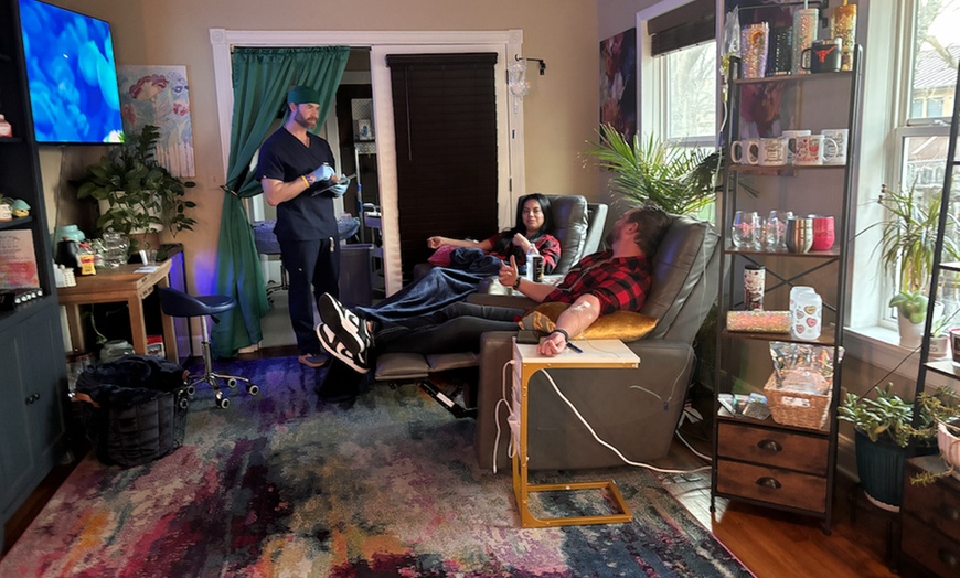 Image 6: IV Drip Treatments - Afterparty, Brainstorm, Brilliance, or More 