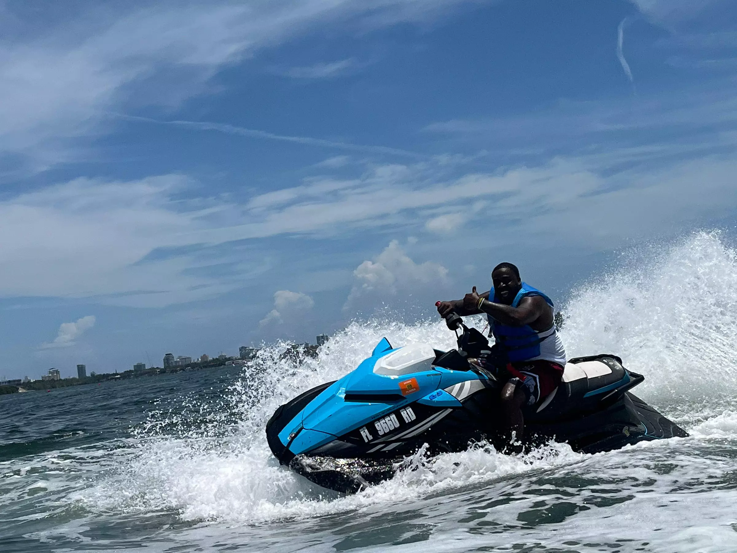 Picturesque Miami Jet Ski Ride for Solo, Couples, or Friends w/ Guide