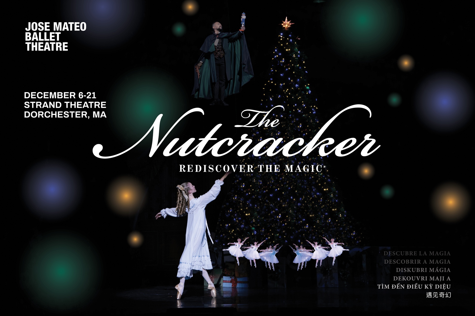 Nutcracker Ballet Ticket: Upper/Lower Balcony Seating (Dec 6–21, 2025)