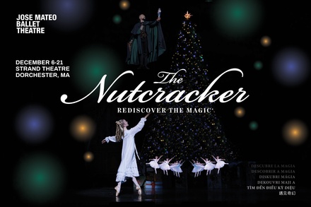 Nutcracker Ballet Ticket – Lower Balcony Seating (Dec 6–21, 2025) – 1 Guest - José Mateo Ballet Theatre