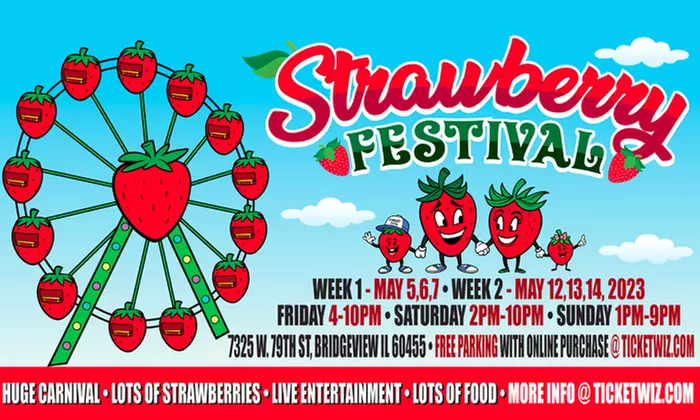 Strawberry Festival on May 5th - May 14th, 2023 - Primary Image