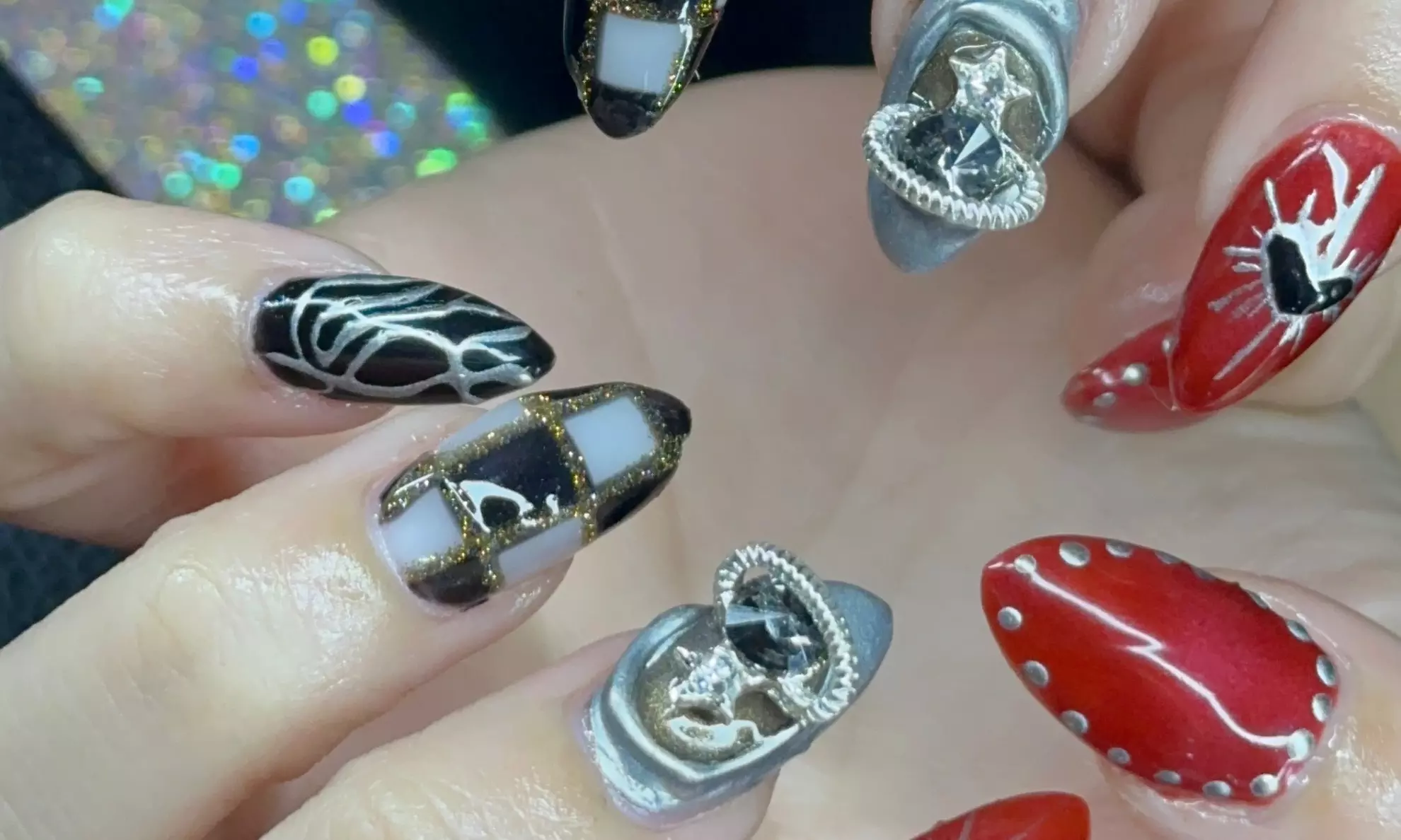 One Deluxe Short, Medium, Long Gel-X Set with Designs | Any Gel X Set