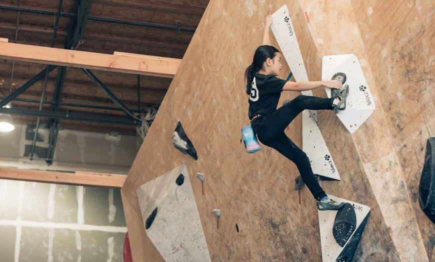 Image 4: One Week Indoor Climbing Fun for ages 6-12 with Gear Included