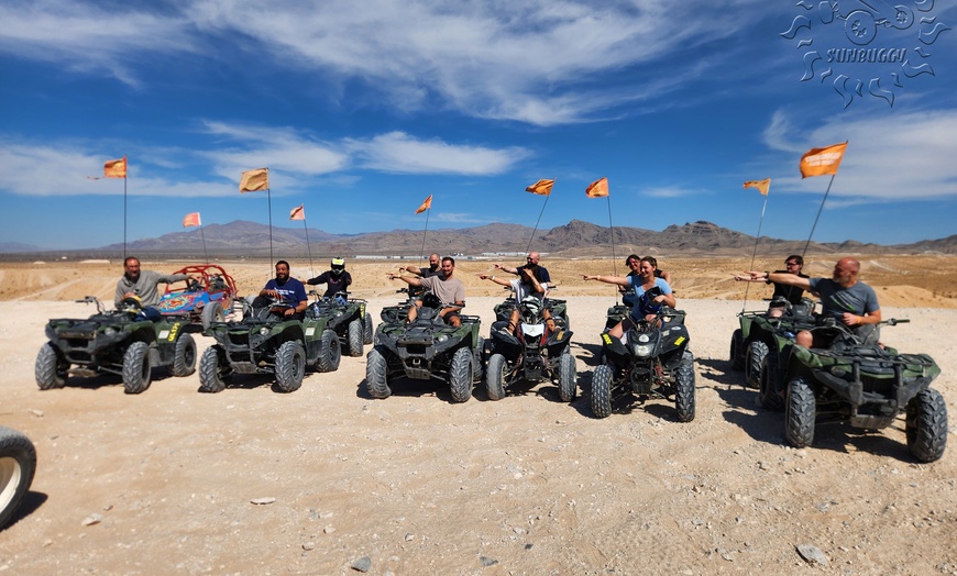 Image 6: 60-Min ATV Experience Across Dunes with Gear, Shuttle & Photo at SunBuggy Fun Rentals – Las Vegas