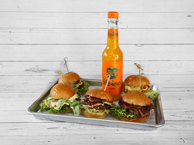 Burger-Genuss: 2 Dream Burger + Beilage nach Wahl (exkl. 10 Wings) - LITTLE DREAM BURGERS