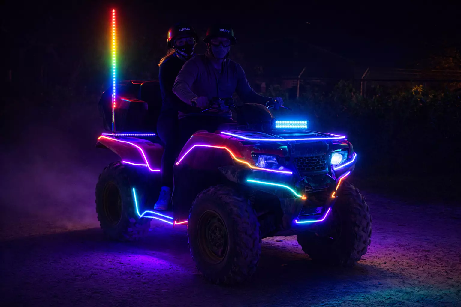 Glow-in-the-Dark ATV Night Ride – Miami Thrills