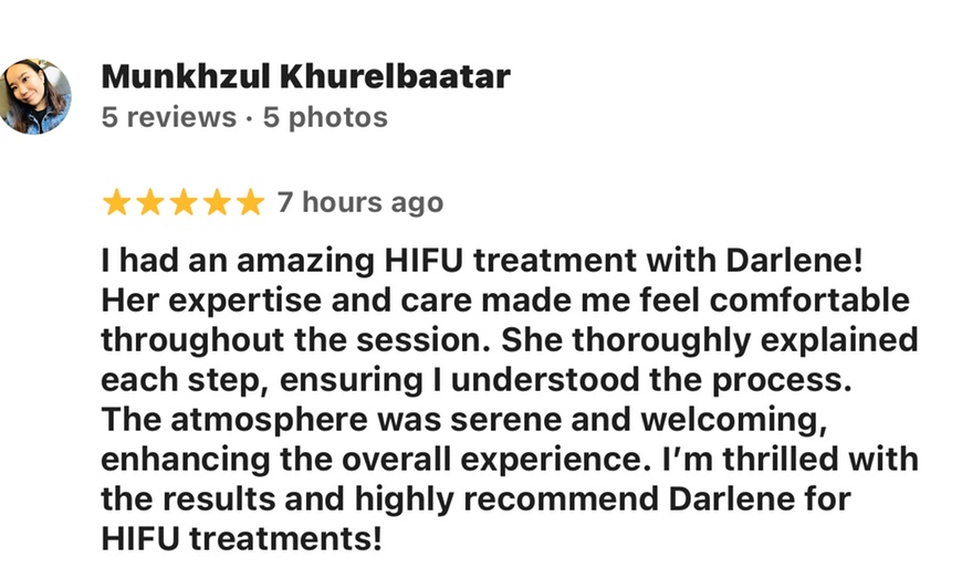 Image 10: Lymphatic Drainage Massage with Hifu Options for Face and Body