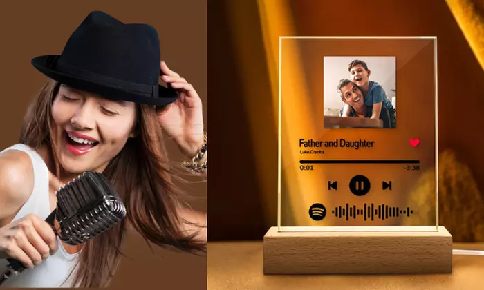 Recording Experience Custom Song - Gift Plaque