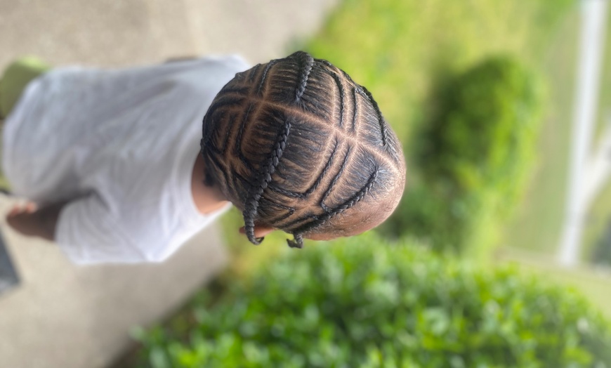 Image 3: Hair Styling & Loc Services for Men & Kids: Washes, Retwists, Braids