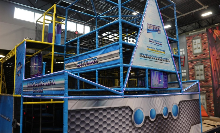 Image 3: Jump Passes, Arcade or Laser Tag at AirCity360 Adventure Park 