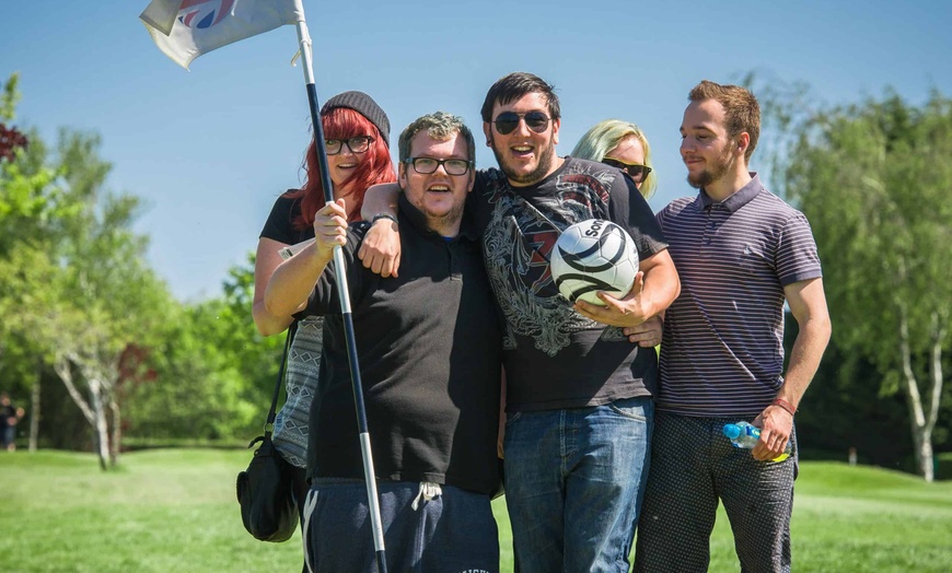 Image 3: Fun-Filled Recreational Football Sessions at Good Time Golfin