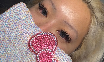 Full Set of Classic or Wet Eyelash Extensions - Winks By Ag
