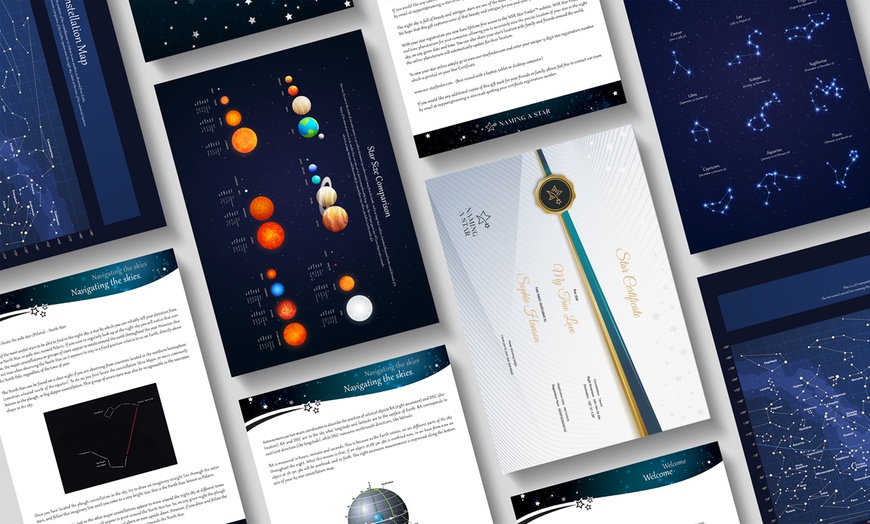 Image 3: Name a Star Personalised Gift Package at Naming a Star